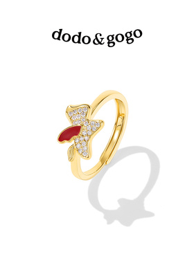 DODOGOGO马年满钻小马开口戒