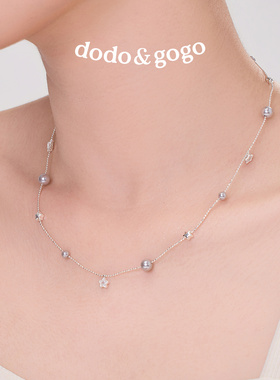 DODOGOGO星星珍珠项链女款