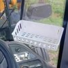 Excavator storage box excavator cab storage box engineering loader rack harvester tractor storage