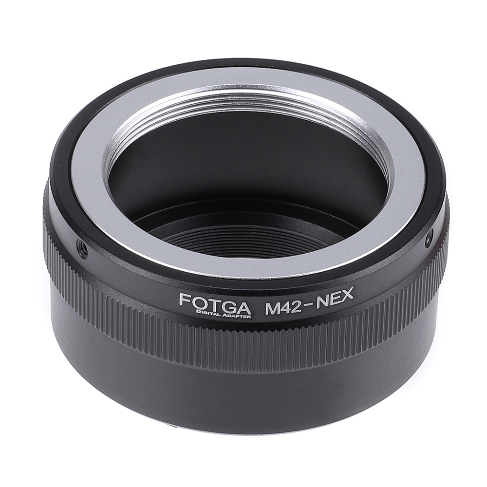 FOTGA M42-NEX镜头转接环适用于M42螺口镜头转索尼NEX微单机身 - 图0