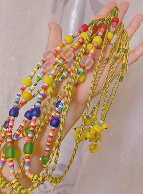 原创设计风来图项链绳