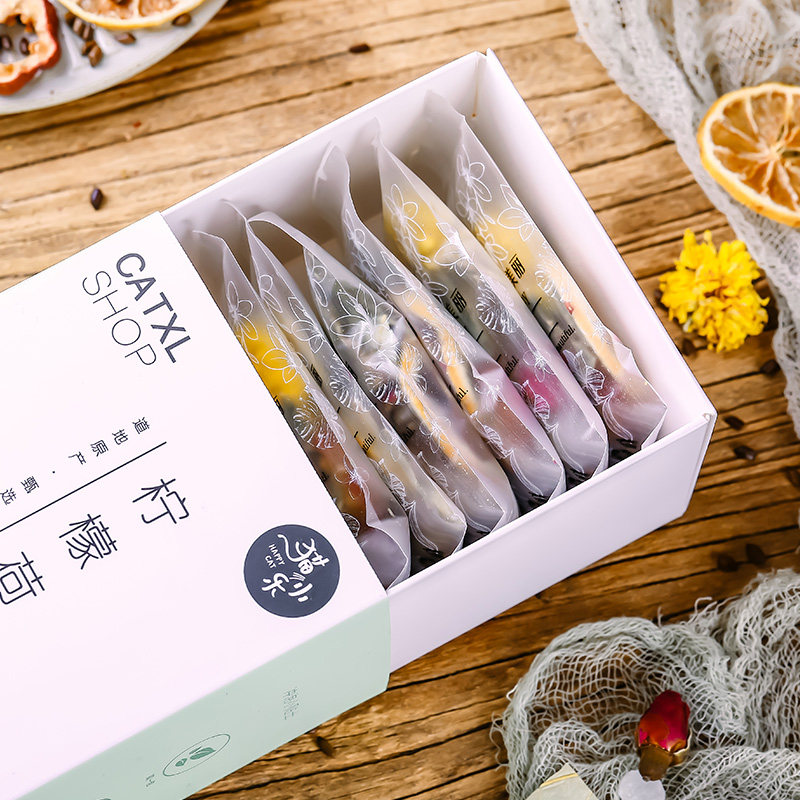 柠檬荷叶茶玫瑰山楂组合包养生茶 猫小乐代用/花草茶