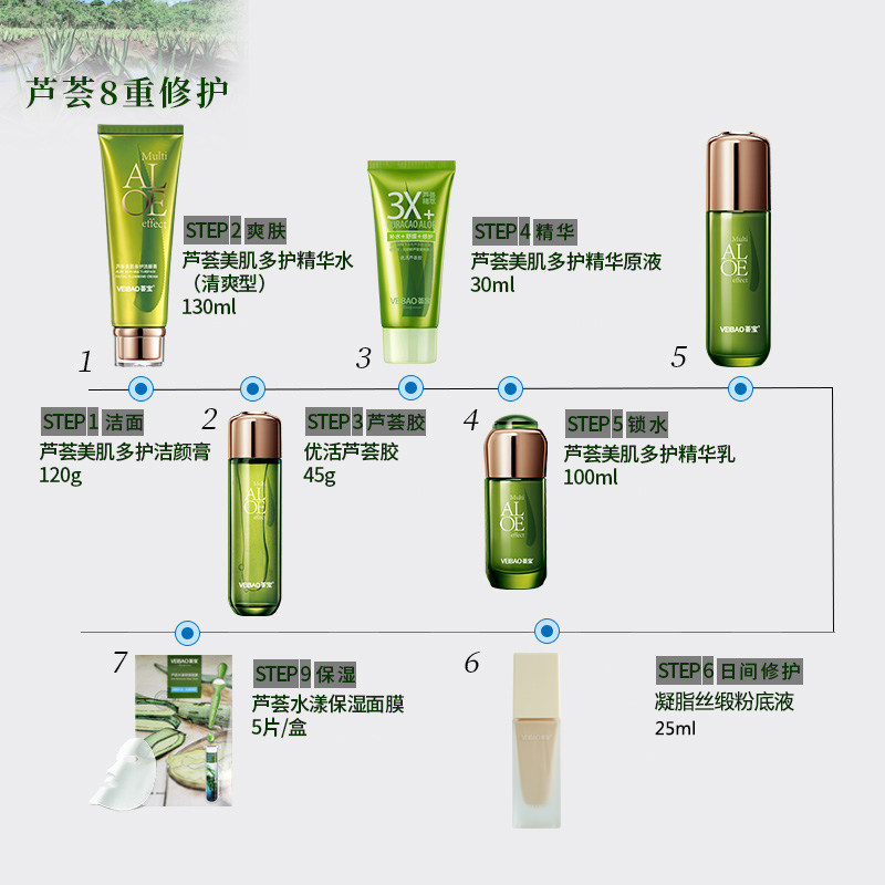  veibao荟宝面部护理套装