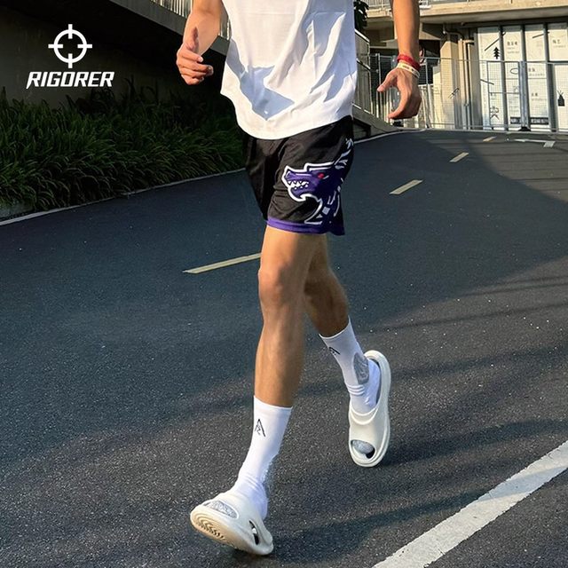 Accurate casual quick-dry exercise five-point shorts