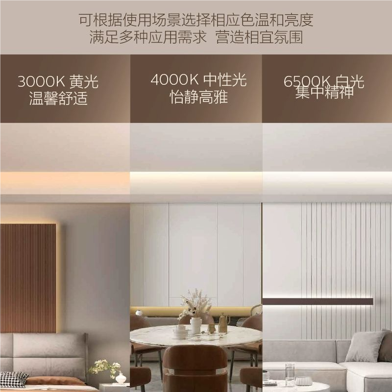 雷士照明LED低压灯带线性灯自粘贴片高亮家用装饰24伏灯条可定制,淘宝优惠券,粉丝福利购,淘宝优惠卷