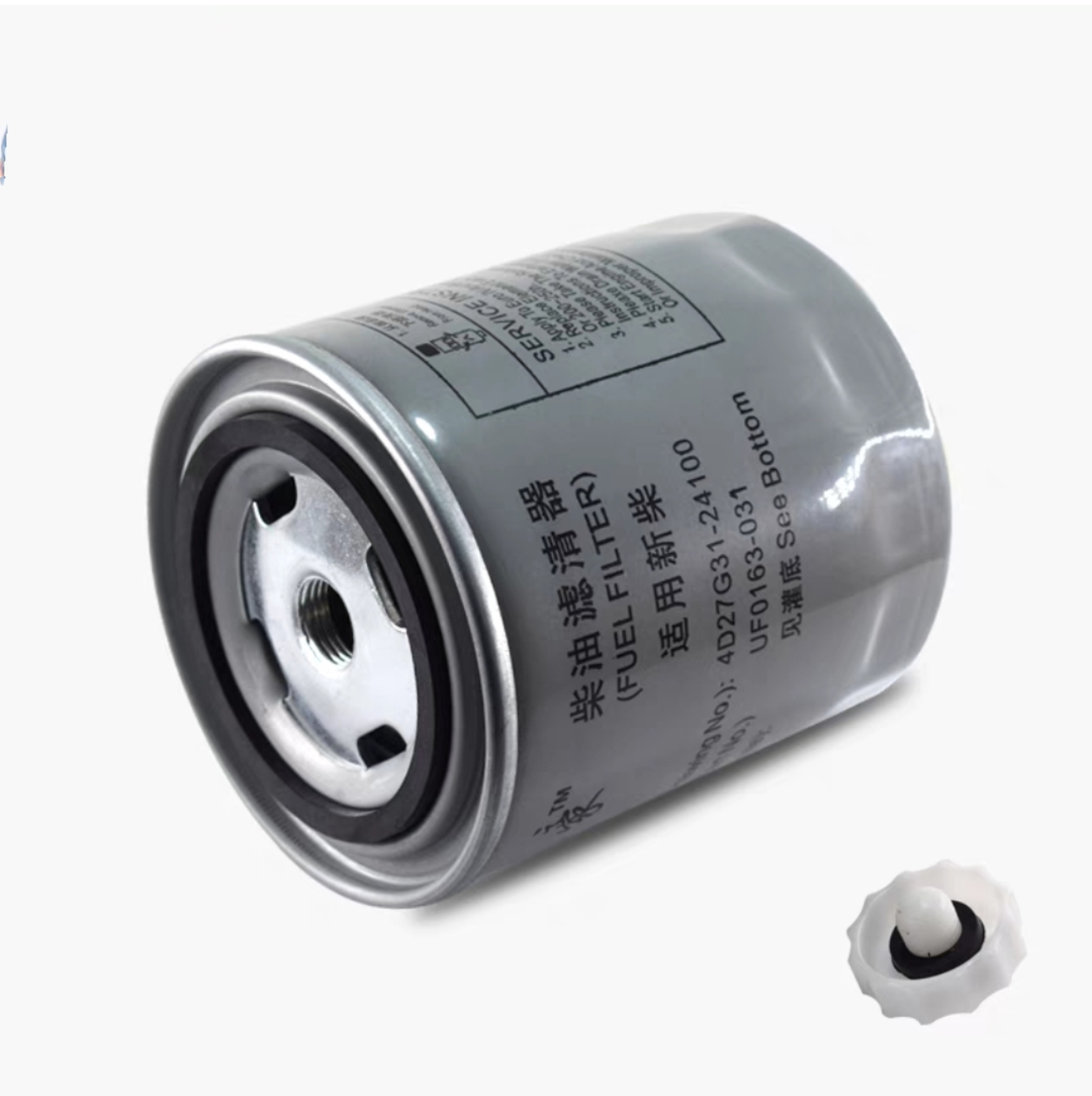 叉车柴滤110501090新柴国三发动机滤芯4D27G31适用于合力杭叉龙工 - 图2