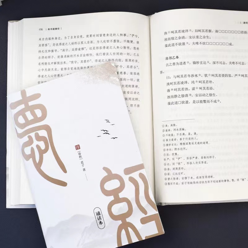 正版帛书版德道经赠小册子马王堆甲乙本王弼通行本河上公老子道德经德道经原文白话文体悟老子本义拼音诵读本逐句通透经义-图2