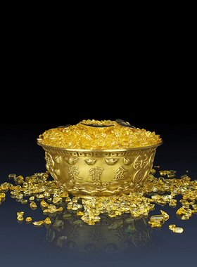 办公室招财进宝装饰品