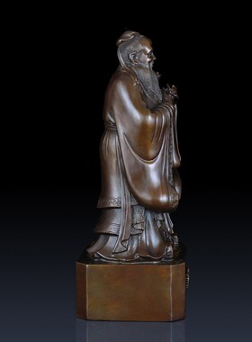 纯铜工艺品办公室孔夫子