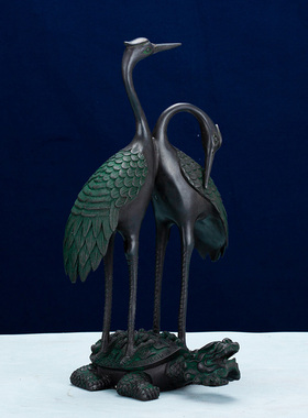 全铜公司开业送礼家居仙鹤