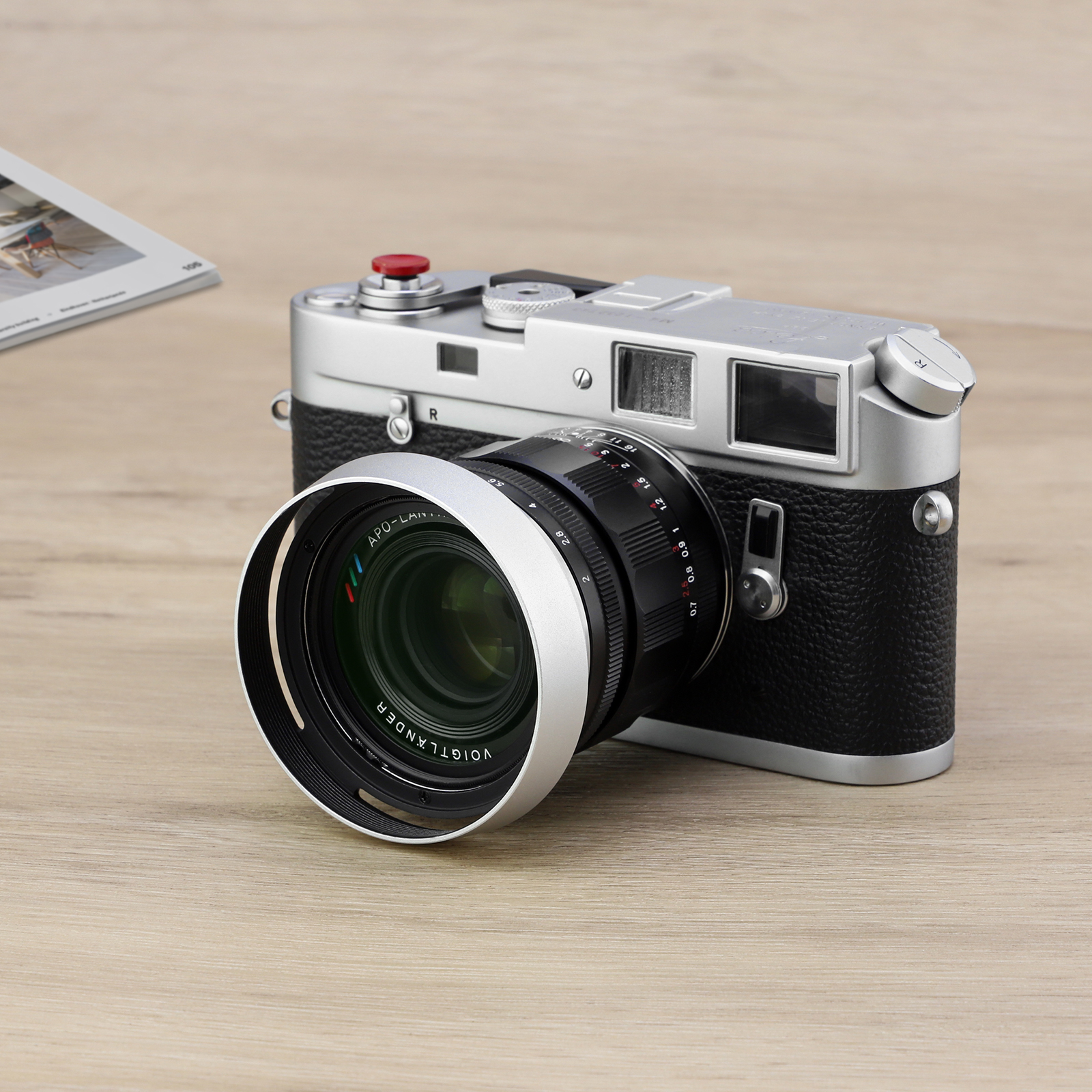 号歌福伦达 50mm F2 VM徕卡口 50/2 APO定焦镜头遮光罩 替代LH-13 - 图3