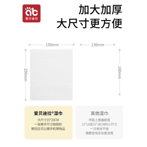 Портативная небольшая сумка, детские антибактериальные маленькие влажные салфетки, компактный формат для ношения с собой
