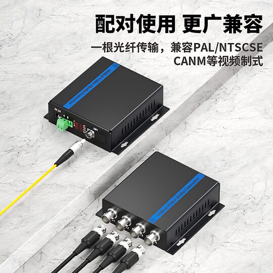 Acas 4-way 1632 analog video optical transceiver