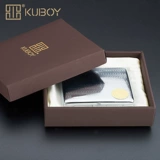 Металлический портсигар, ультратонкая креативная банка для хранения, 12 шт