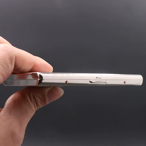 Металлический портсигар, ультратонкая креативная банка для хранения, 12 шт