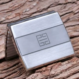 Kuboy Rubao 20, наполненная портативной сигаретной коробкой мужская супер -тонкая креативная анти -распределенная металлическая железная сигаретная коробка гравюр