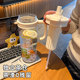 Extra large capacity space cup with built-in tea warehouse for direct drinking