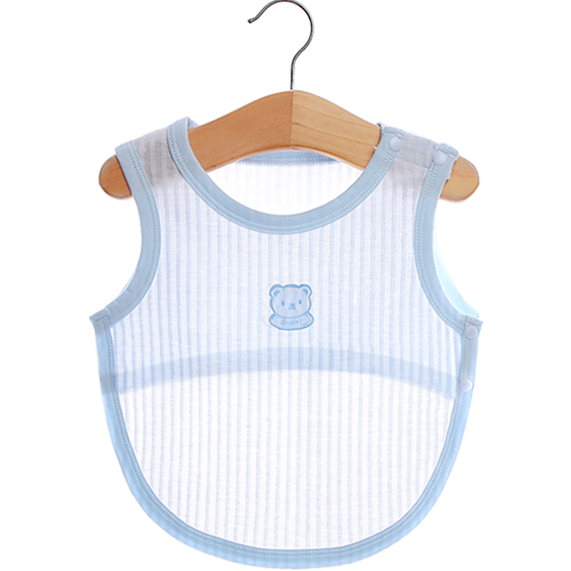 婴儿半背肚兜夏季薄款宝宝纯棉新生儿兜兜护肚脐护肚围护肚子神器 - 图0