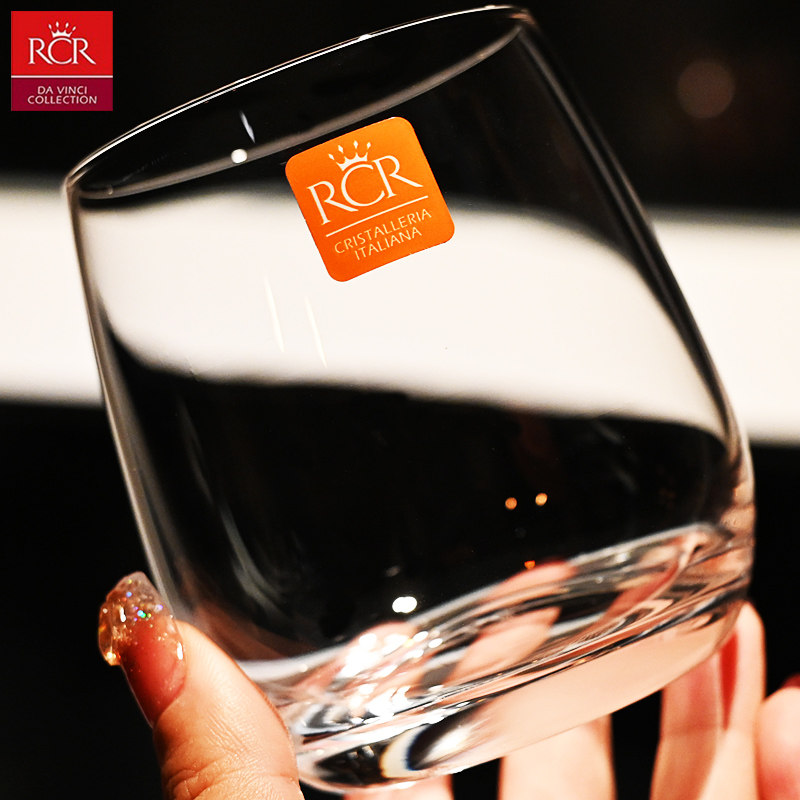 意大利RCR原装进口水晶玻璃威士忌烈酒洋酒杯啤酒杯茶水果汁水杯,淘宝优惠券,粉丝福利购,淘宝优惠卷