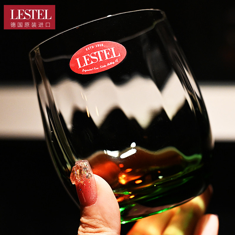 德国进口LESTEL彩色水晶玻璃杯茶果汁饮料杯啤酒杯牛奶杯水杯子,淘宝优惠券,粉丝福利购,淘宝优惠卷