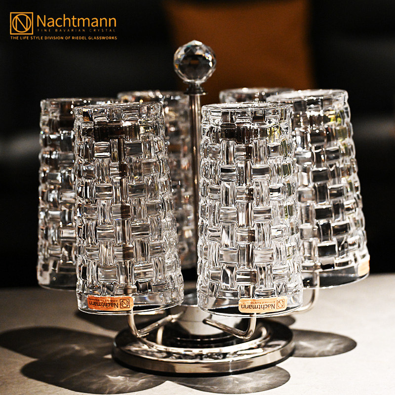 德国Nachtmann进口水晶玻璃洋酒威士忌啤酒杯饮料果汁水杯子套装,淘宝优惠券,粉丝福利购,淘宝优惠卷