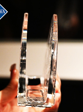 捷克进口BOHEMIA水晶玻璃摆件