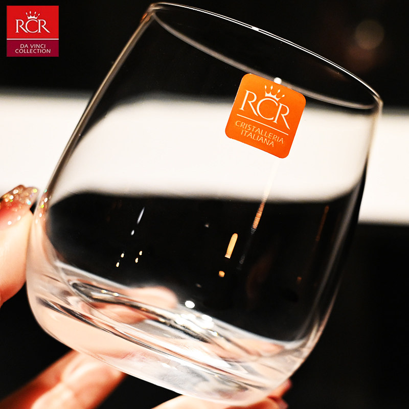 意大利RCR原装进口水晶玻璃威士忌烈酒洋酒杯啤酒杯茶水果汁水杯,淘宝优惠券,粉丝福利购,淘宝优惠卷