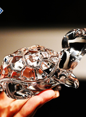 捷克BOHEMIA进口水晶玻璃摆件