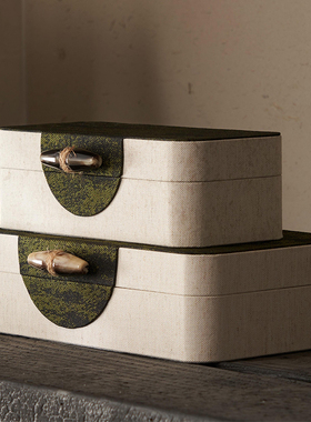 样板间中国风新中式装饰盒收纳盒