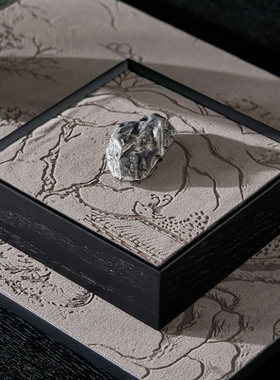 宫廷风实木干果盒2024新款摆件