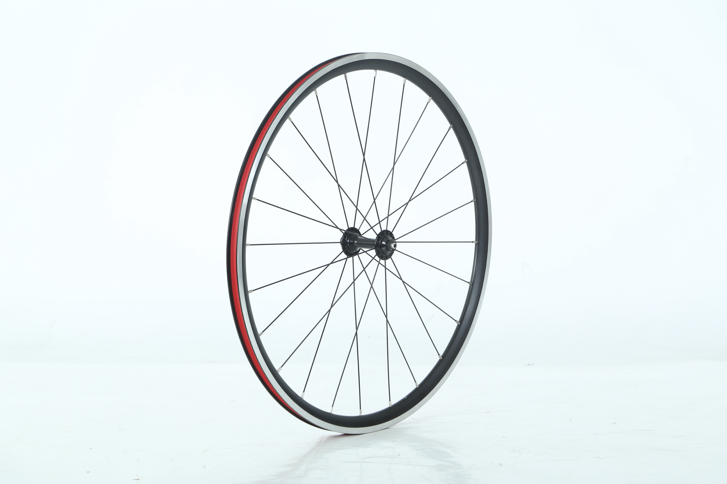 慧羽轮组—非700C轮组650c小轮公路车V刹轮毂公路自行车4培林轮组 - 图0