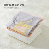 Детское хлопковое одеяло для новорожденных для выхода на улицу, увеличенная толщина