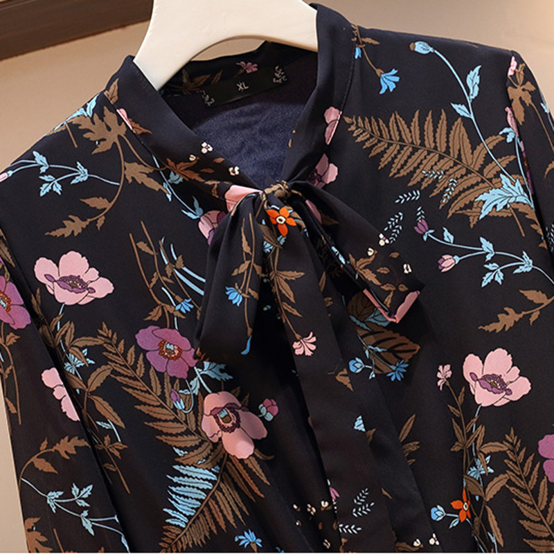 大码女装2020春秋新款外穿连衣裙 媚娇兰大码女装