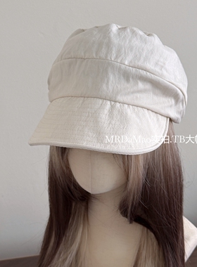 报童帽子女复古小众显脸小