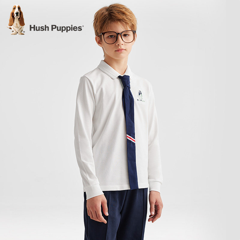 暇步士童装男童polo衫春秋装新款大童学院风长袖翻领儿童休闲T恤,淘宝优惠券,粉丝福利购,淘宝优惠卷