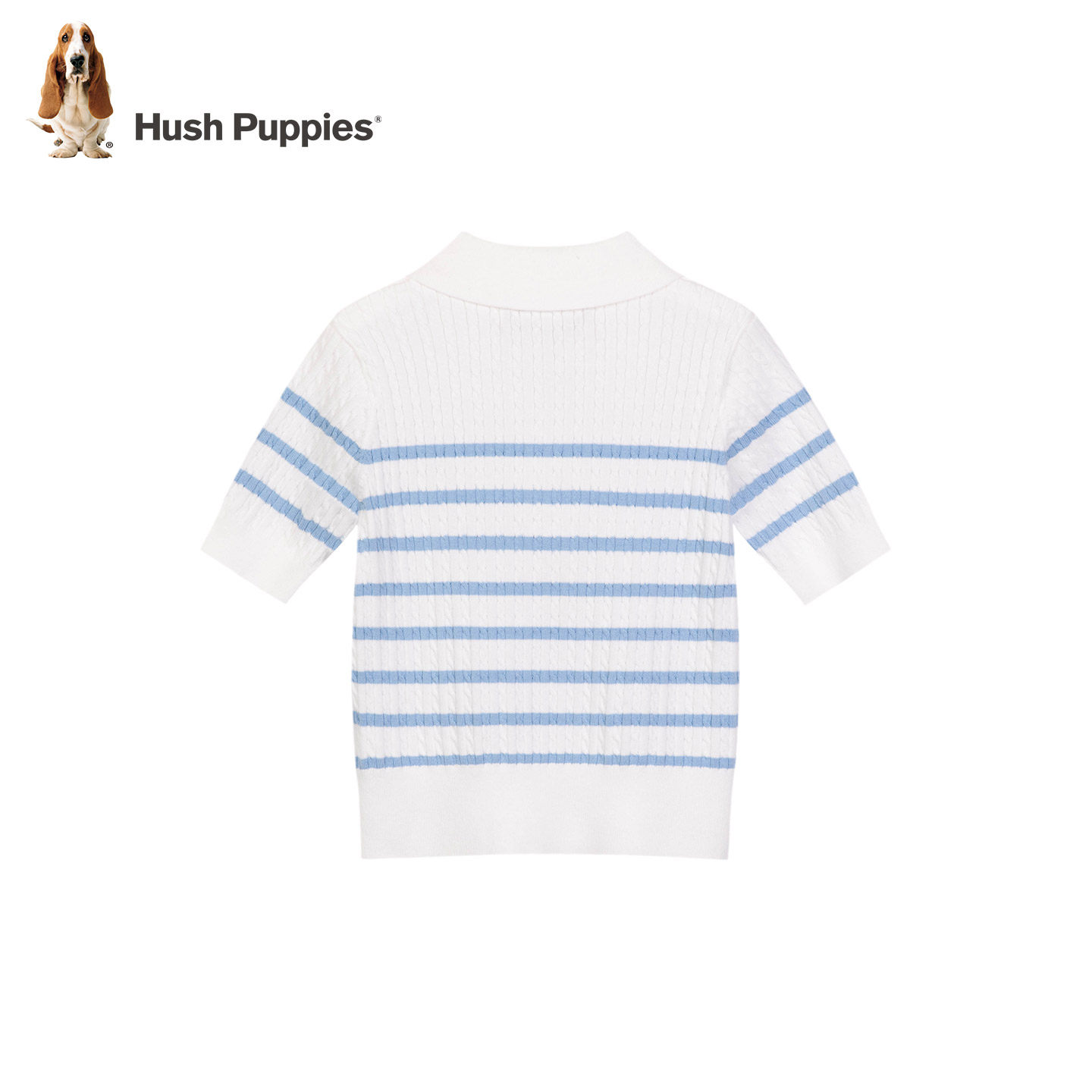 暇步士童装女童POLO衫26春夏新款大童条纹短袖T恤儿童简约上衣,淘宝优惠券,粉丝福利购,淘宝优惠卷