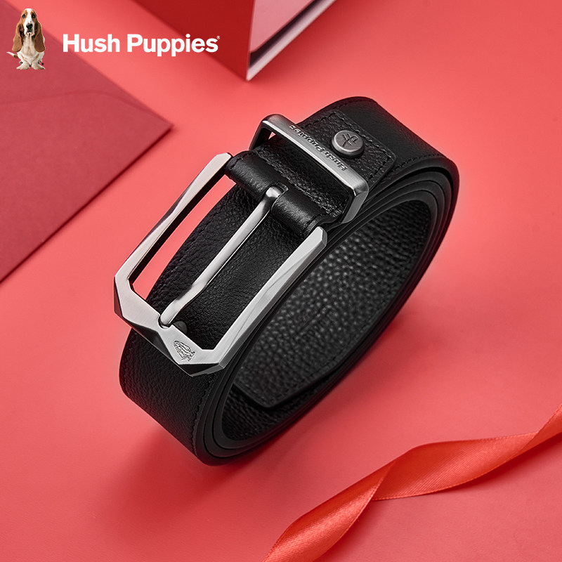 暇步士男士皮带商务休闲针扣男款腰带牛皮官方正品真皮男式裤腰带,淘宝优惠券,粉丝福利购,淘宝优惠卷