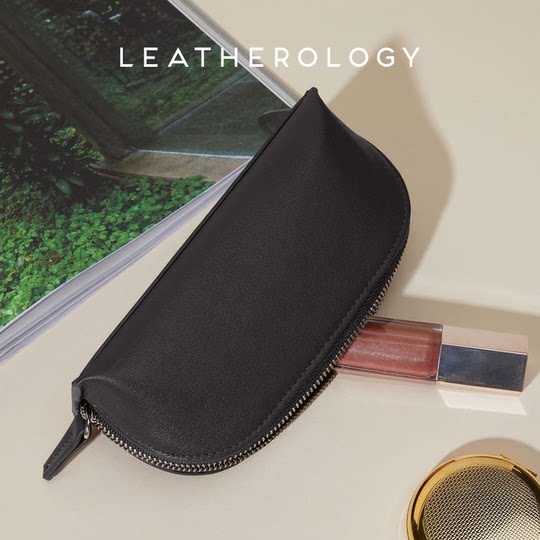 LEATHEROLOGY真皮眼镜盒便携高级感抗压太阳镜收纳包眼镜盒