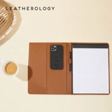 Кожаная кожа A4 Блокнот эта папка данных может настроить книгу бизнес -записей Clip Clip Clip Clip