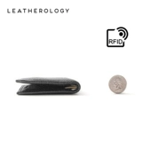 Мужской легкий и тонкий элитный картхолдер для визитных карточек, из натуральной кожи, подарок на день рождения, анти-кража, делается под заказ