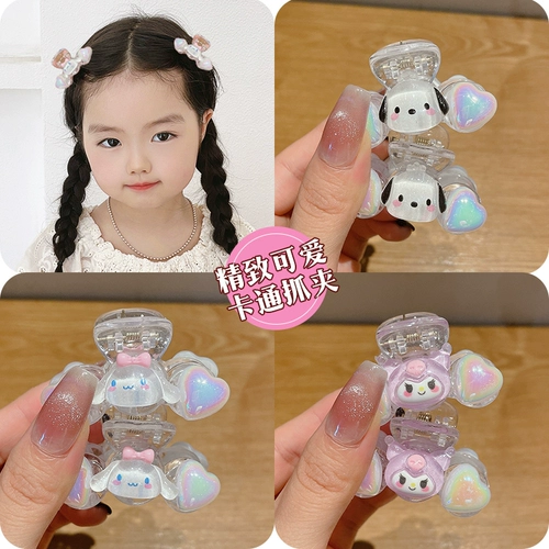 Заколка-крабик, маленькая детская заколка для волос, акула, шпильки для волос для принцессы, новая коллекция