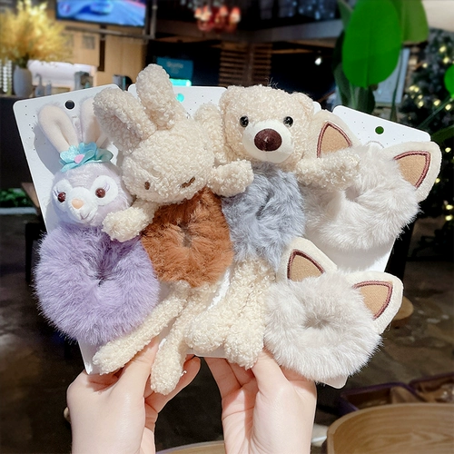 Детская милая резинка для волос, милый аксессуар для волос, в корейском стиле