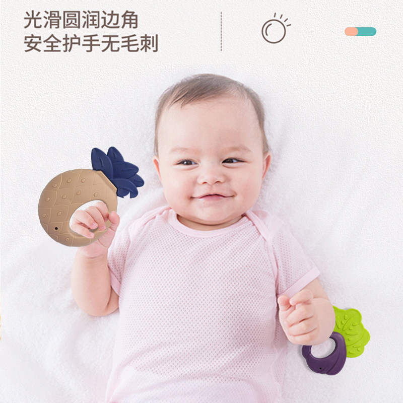 手摇铃益智宝宝新生幼儿早教玩具 迪孚摇铃