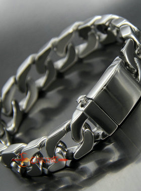 欧美风钛钢男士韩版配饰礼物手环