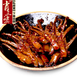 肖三婆香辣卤鸭舌头150g