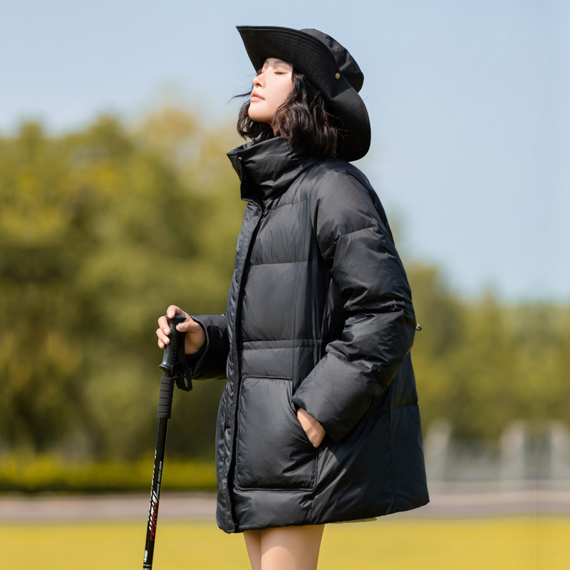 九江羽绒服短款女2025冬季新款白鸭绒加厚时尚韩版小个子外套,淘宝优惠券,粉丝福利购,淘宝优惠卷