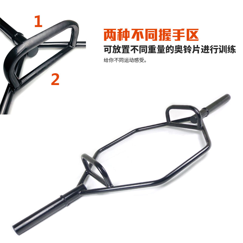 深蹲硬拉耸肩六角杠专业环型奥杆杠铃杆 健身房室内运动健身器材,淘宝优惠券,粉丝福利购,淘宝优惠卷