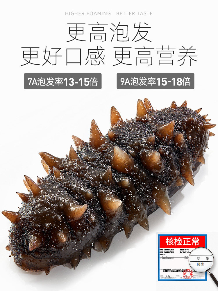 久年9a大连淡100g野生海生孕妇辽参 久年海参