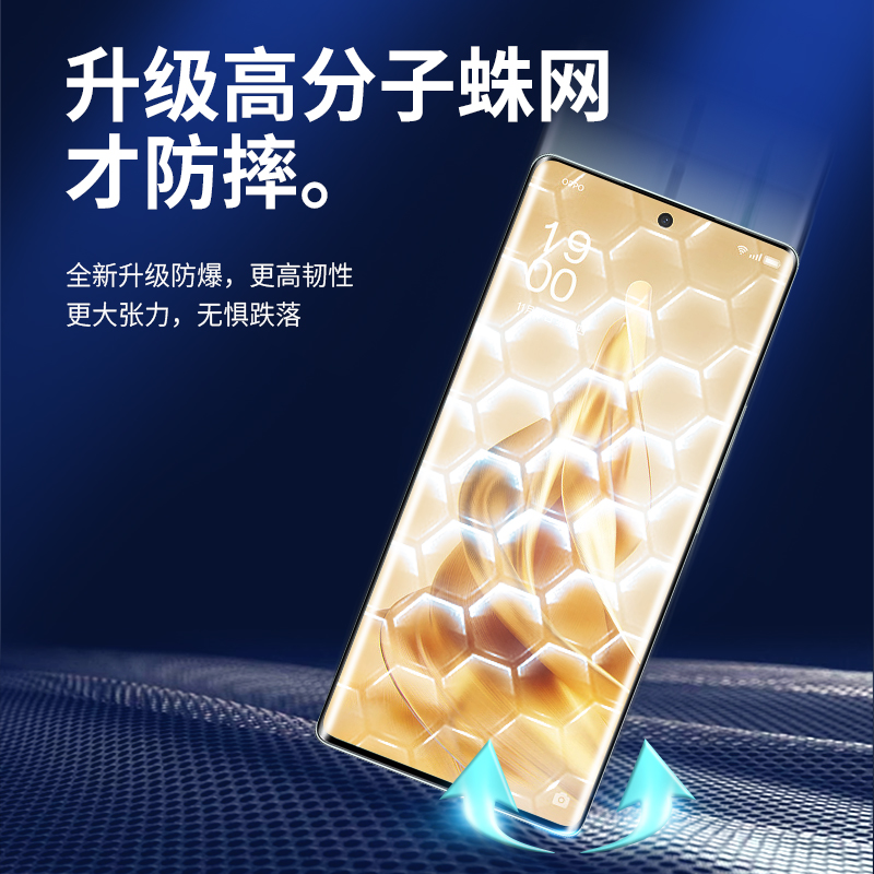 适用opporeno9手机膜opρoreno9pro钢化水凝膜opporone0pporeno9防窥opporeon9oρporeno十opporene+opporneo - 图2