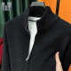 Cardigan stand collar zipper cardigan sweater